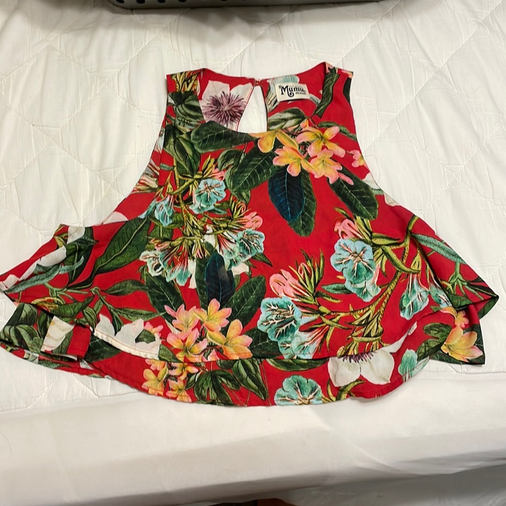 Show Me Your Mumu Swing Floral Top